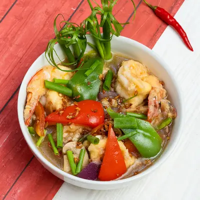 Chili Garlic Prawn
